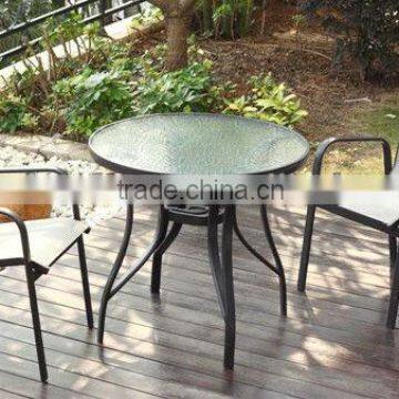 Fabric dining stackable chair and table outdoor furniture