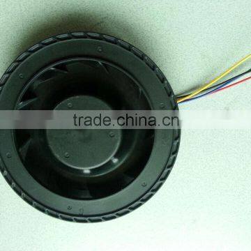 Plastic Impeller 7 Blade DC Blower Fan PWM FG Waterproof Motor Fan 120mm