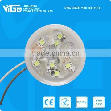High bright mini led strip light, DC12V SMD2835 60pcs/m led light strip with CE&RoHS