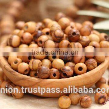 Olive Wood Round Beads