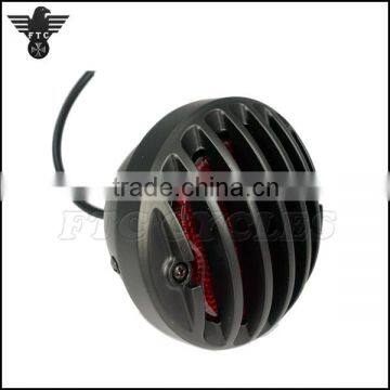 Aluminum Grill Custom Brake Lamp Taillight for Harley Bobber Chopper photo-3