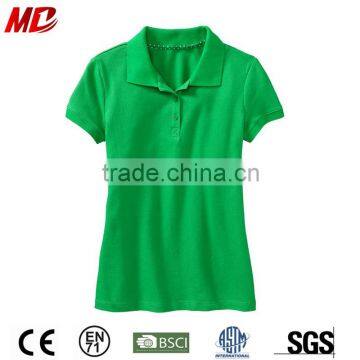 Green School Uniform Polo Shirt Design