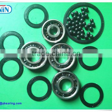 Bicycle use hybrid ceramic SI3N4 6001 2RS 15268 2RS bearing