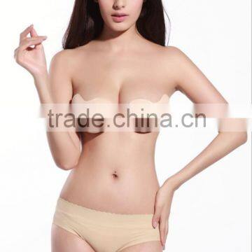 2015 China Wholesale Popular Sexy Invisible Silicone Free Bra for Bikini