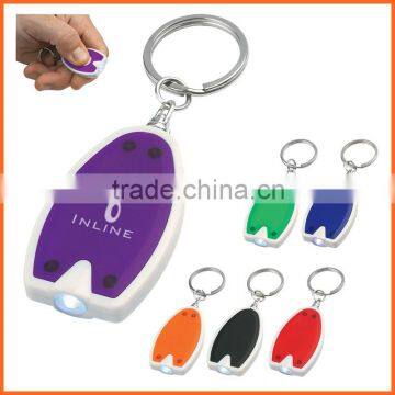 Hot Selling Promo Gifts Cheap Bike Car Led Key Chain Ring Manufacturer Yiwu