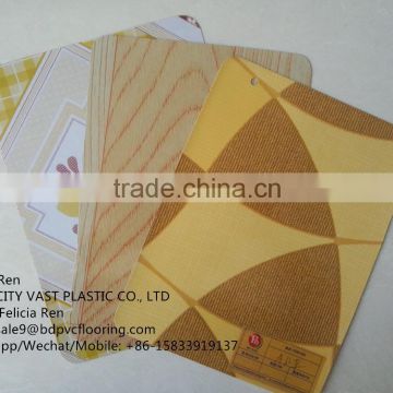 Top Grade Non-woven Backing PVC Flooring