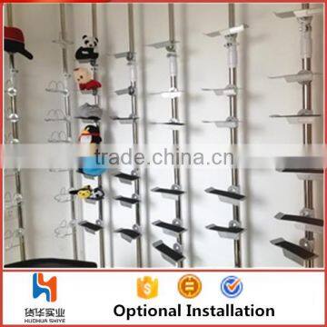 Huohua Hot Sale Shoes Shop Display Hanging Shoe Rack