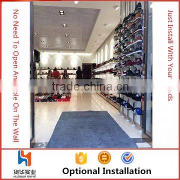 Huohua 2016 Hot Selling Saving Space Heavy Duty Aluminium Shoe Rack photo-3