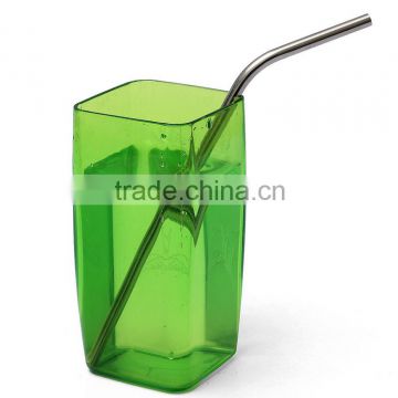 6mm *215 MM stainless steel straw