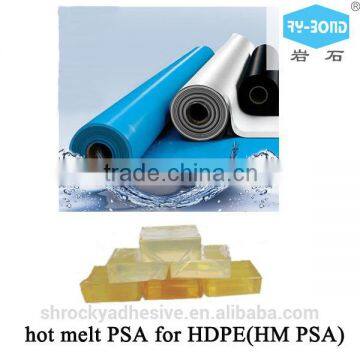 SHANGHAI ROCKY hot melt pressure sensitive adhesive HM PSA for HDPE TPO waterproof material