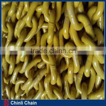 Standard Alloy Material Dip Plastic Lifting Chains,Heavy Duty Swing chain