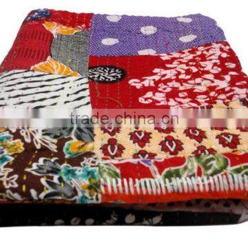 RTHKG-70 Vintage Look Patchwork Kantha Gudari For Small Children's Sanganer Makers