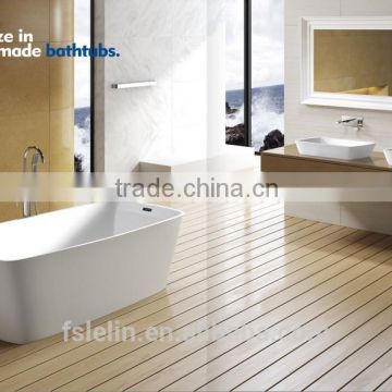 LELIN whirlpool bathtub solidsurface bathtub freestanding bathtub LOE015