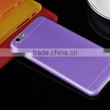 New Arrival 0.3mm Slim Transparent Matte PC Plastic Case Cover For Apple IPhone 6 photo-3