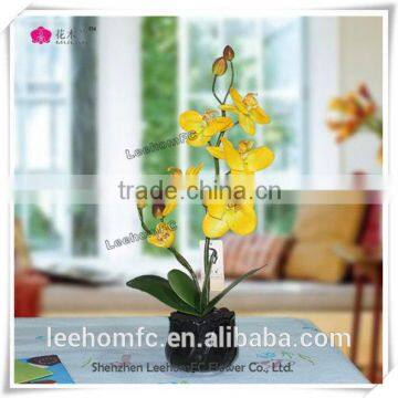 fabric flower silk orchid for home, office decoration