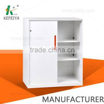 Kefeiya low height metal filing office sliding door cabinet