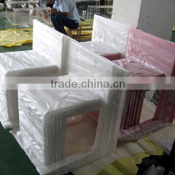 Shanghai acrylic club b shape chair