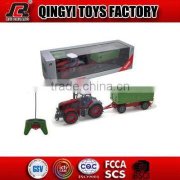 RC Tractor for Sales 1:28 4CH RC farm toy car with RoHS CE certificates