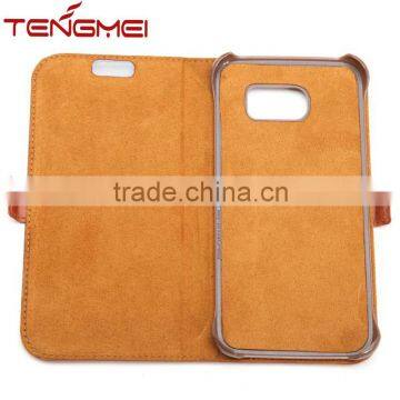 Brown Leather Case for Samsung Galaxy s7 Mobile Phone Cases for Samsung