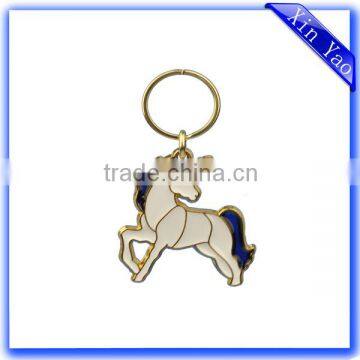 Customized Design Copper Gold Cheap Advertising Keychains photo-6