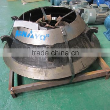 More wearable cone crusher bowl liner with high manganese