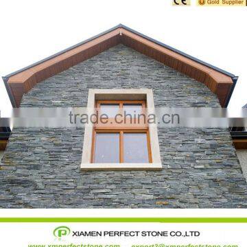 stone cladding cheap slate for facades natural decoration tile