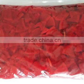 300g red pickled cucumber sliced packing in carton trade assurance