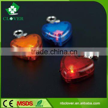 Heart Shape Safety 1 Led Flashlight Led Light Keychain photo-5