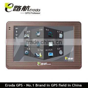 Eroda 4.3inch Car GPS navigation support bluetooth/av-in/DVB-T/ISDB-T/WiFi