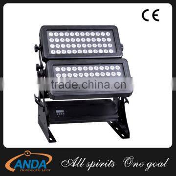 2016 china supplier new products 96 pcs city color IP65 outdoor led wall washer stage flood