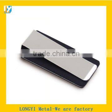 Cheap Wholesale Custom Logo Stainless Steel Metal Money Clip