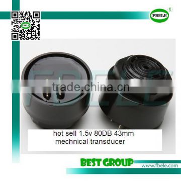 hot sell 1.5v 80DB 43mm mechnical transducer FBPB4333D