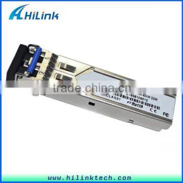 2.5G CWDM 1490nm SFP 80km transceivers DDM