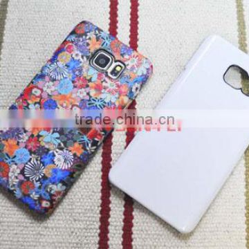 Wholesale 3D sublimation custom printing blank Matte mobile phone case for Samsung Note 5