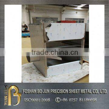 China supplier cnc machinery customized sheet metal stainless steel air clearing enclosure