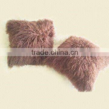 Wholesale Mongolian Fur Pillow Tibet Cushion Cover