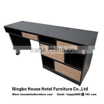 hotel furniture desk combo unit