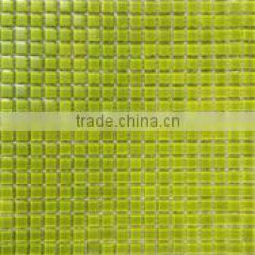 Fruit Green Glass Mosaic Wall Tile for swimming pool