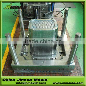 rattan imitation plastic injection laundry basket mould