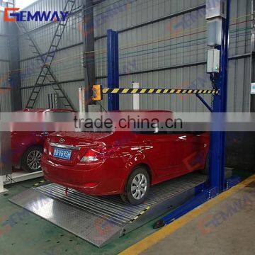 3200kg Double parking car lift with two post