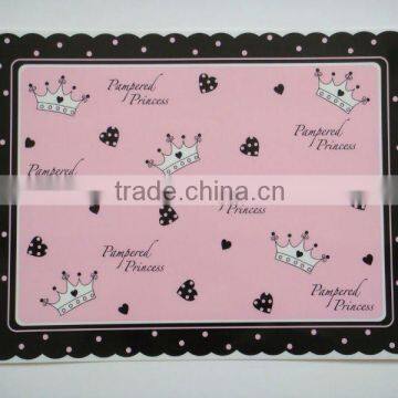 cartoon design placemat