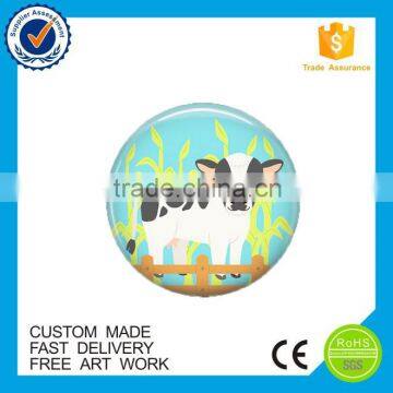 2016 cheapest manufacturer China epoxy fridge magnet wholesale