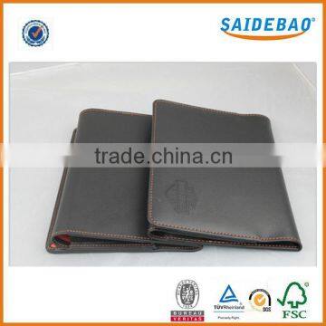 Dongguan factory direct Multi-function pu leather file folder, custom file folder for Motorcycle