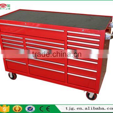 TJG-ST60RE Heavy-Duty 60 Inch Tools Cabinet Trolley With 22 Drawers