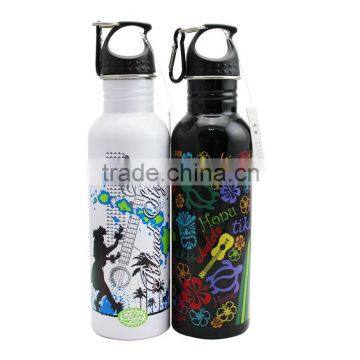 600ML stainless steel heat-transfer sports bottles with FDA & LFGB cert