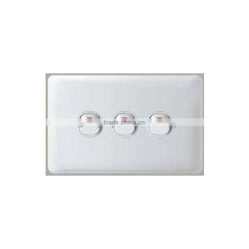 australian standard 3g wall light push button switch