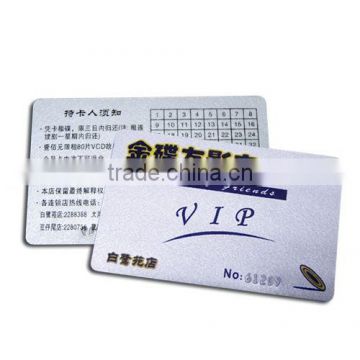 Plastic Card PVC Card VIP Card Manufacturer