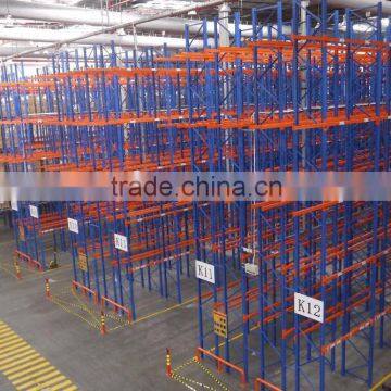 Q235b muti-layer Heavy Duty double deep Selective steel Pallet Rack