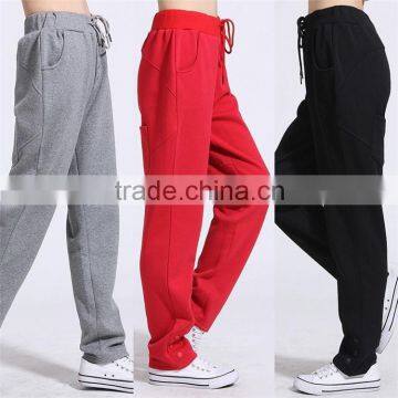Custom Wholesale Women's Cotton Sport Pants
