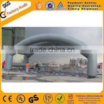 silver inflatable tent,inflatable buildings F4021A